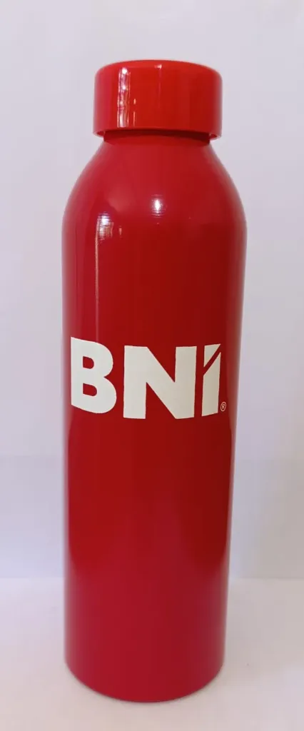 CILINDRO METALICO ROJO (BOTELLA)